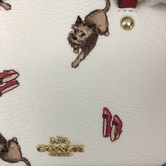 Coach Wizard of Oz Micro Mini Handbag Toto Ruby - Picture 3 of 7